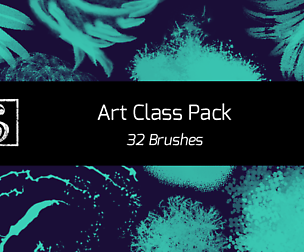 Shrineheart's Art Class Pack - 32 Brushes