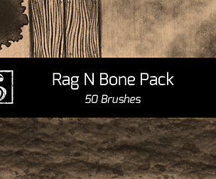 Shrineheart's Rag N Bone Pack - 50 Brushes
