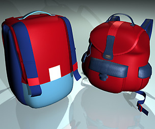 Backpack 1 and 2