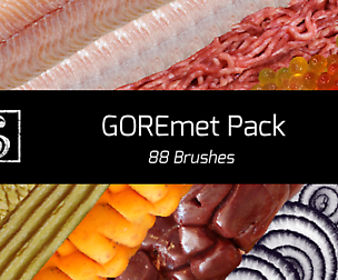 Shrineheart's GOREmet Pack - 88 Brushes