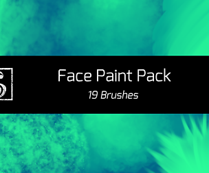 Shrineheart's Face Paint Pack - 19 Brushes