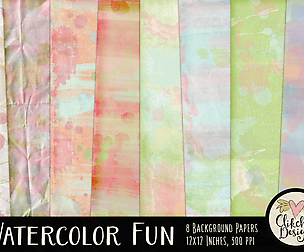 Watercolor Paint Background Textures