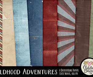 Childhood Adventures Background Textures