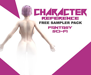 FREE Stylized Character Reference Pack