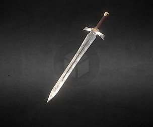 Steel Longsword PBR