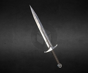 Steel Dagger PBR