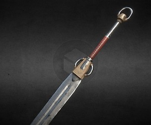 Fantasy Barbarian Sword PBR