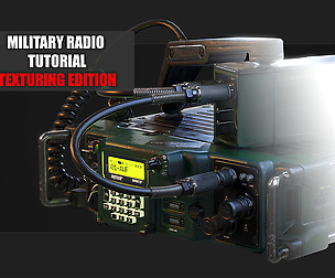 Military Radio Tutorial - Texturing Edition