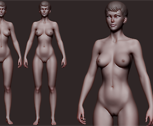 Stylized Female Heroic Version 3