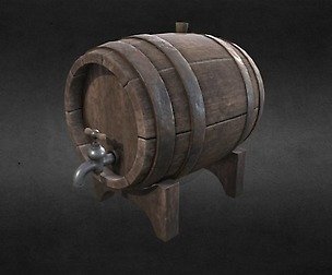 Wine Barrel PBR