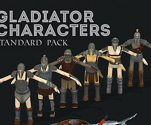 Gladiator Character - Standard Pack