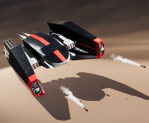 Spaceship Drone "Peregrine"