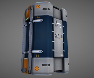 Sci Fi Container 01
