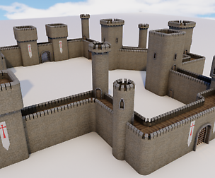 Castle Walls Modular Pack