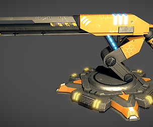Rail Gun Turret