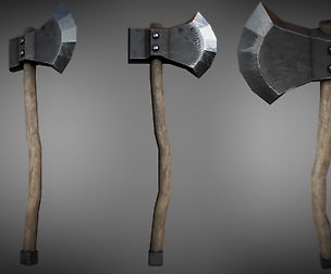 Woodcutters Axe 01