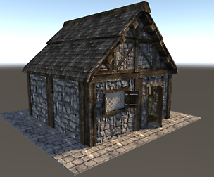 Medieval City House 03