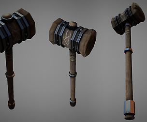 Wooden Warhammer 01