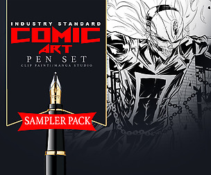 Comic Book Art Pens Sampler Pack