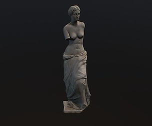 3D Venus de Milo - PBR Game Ready
