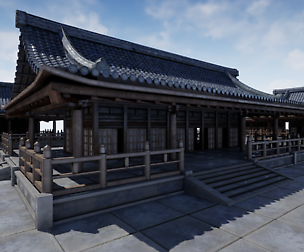 Asian Temple - UE4
