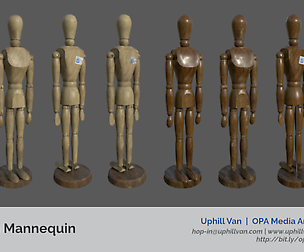 Wooden Mannequin