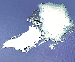 Arctic-Greenland 3D map