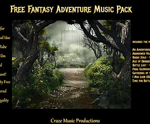 Free Fantasy Adventure Music Pack