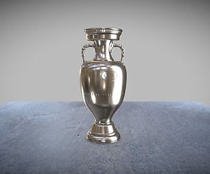 Trophy soccer cup
