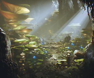 Deep Elder Caves - Unreal Engine