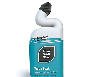 Toilet cleaner bottle