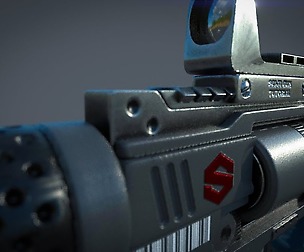 Hard Surface Handgun modeling in Zbrush