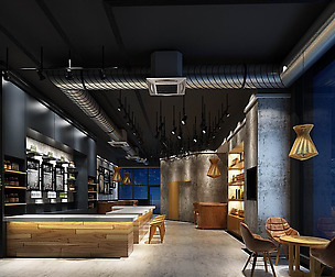 Shopping Mall - Coffee Shop 06