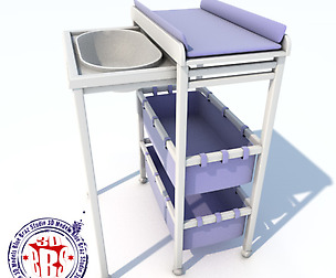 Changing table sliding