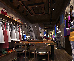 Fashion clothing store 320