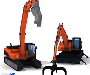 Excavator collection 1