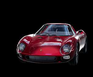 1963 Ferrari 250 LM with inerior and engine