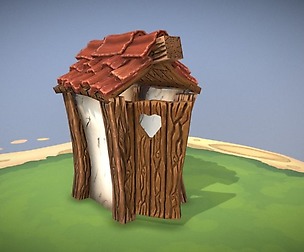 Stylized Toilet