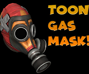 Toon Style Gas Mask