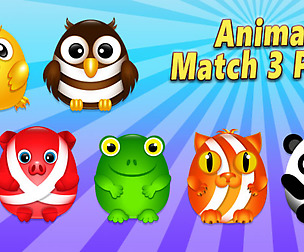 Animal Match 3 Pack