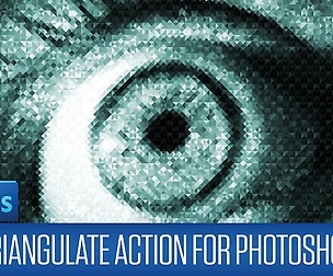 Triangulate Photoshop Action