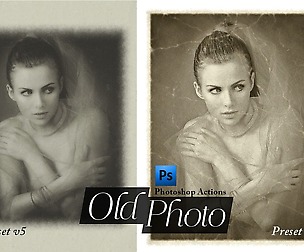 Old Photo Photoshop Actions