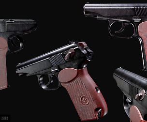 PM - Makarov Pistol HQ - GameModel