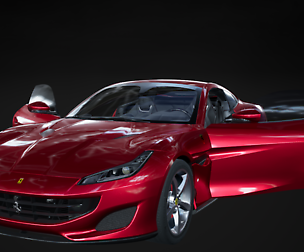 2018 Ferrari Portofino with interior