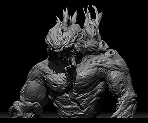 Creature Head&Torso model HD