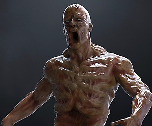 Zombie Character 3D model