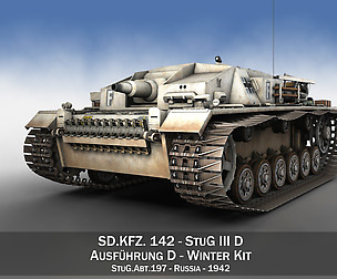 StuG III - Ausf.D - StuG.Abt. 197