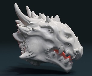 Demon Dragon Head