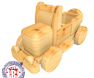 Wooden car