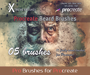 Procreate Beard Brushes